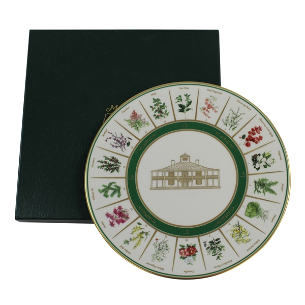 Masters Tournament Pickard Beautification Plate in Original Box