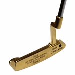 Champion Hal Suttons Scotty Cameron Gold Plated Newport Tour Putter for 2000 Greater Greensboro Classic Win