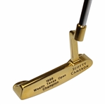 Champion Hal Suttons Scotty Cameron Gold Plated Newport Putter for 1998 Westin Texas Open Win