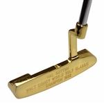 Champion Hal Suttons PING Gold Plated PAL Putter for 1982 Walt Disney World Golf Classic Win