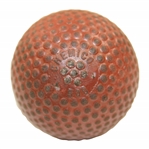 Circa 1913 Chemico Bob Red Bramble Golf Ball