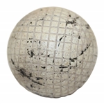 Vintage Line Cut Gutta Percha Golf Ball