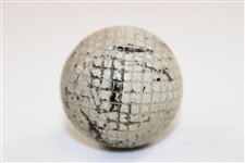 Vintage Line Cut Gutta Percha Golf Ball