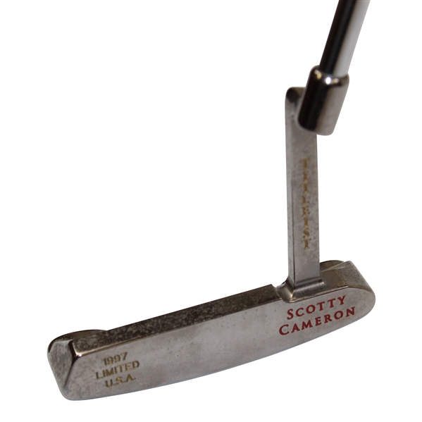 1997 Scotty Cameron Limited USA Protoype Project C.L.N. No. 2 Putter with Wrap & Headcover