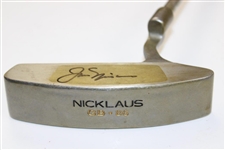 Jack Nicklaus Signed 'Nicklaus GB-86' Putter with 'Six-Time Masters Winner' Plaque Display