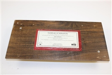 Jack Nicklaus Signed 'Nicklaus GB-86' Putter with 'Six-Time Masters Winner' Plaque Display