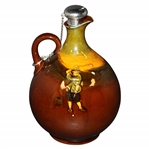 Royal Doulton Kingsware Whiskey Jug with Sterling Stopper