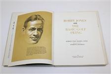 1969 'Bobby Jones on the Basic Golf Swing' First Edition Book - Illustrated by Anthony Ravielli