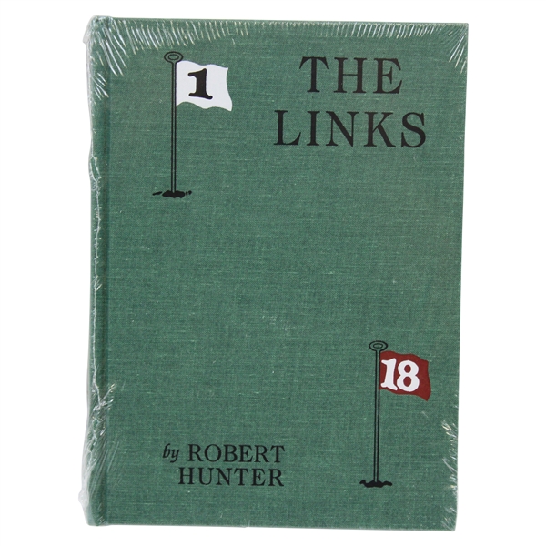 The Links Book by Robert Hunter New In Shrinkwrap