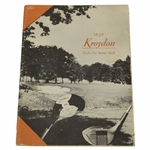 1939 Kroydon Products Clubs for Better Golf Catalog
