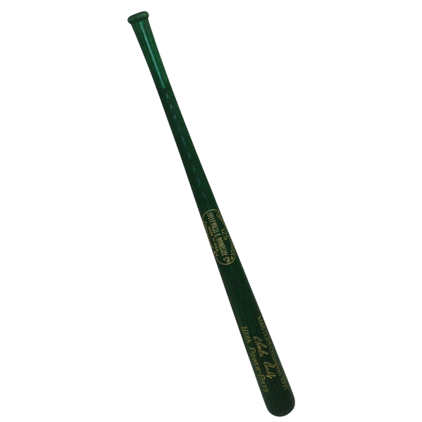 Charles Coody 1971 Masters Champ Hillerich & Bradbsy Louisville Slugger Mini Green Bat