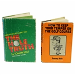 Two (2)Tommy Bolt Signed Biographies - The Hole Truth & How To Keep Your Temper… JSA ALOA