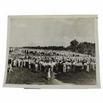 1930 Bobby Jones Columbia C.C. Underwood & U Wire Photo of Final Match During Grand Slam Season 