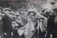 Francis Ouimet Signed & Inscribed Photo This is the Boy who won the 1913 Open - Framed JSA FULL BB85629