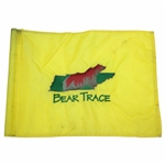 Bear Trace Course Flown Embroidered Yellow Flag