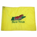 Bear Trace Course Flown Embroidered Yellow Flag - Jack Nicklaus Design