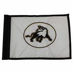 The Bull at Pinehurst Farms Course Flown White Embroidered Flag