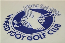 1984 US Open at Winged Foot Golf Club White Flag - Fuzzy Zoeller Winner