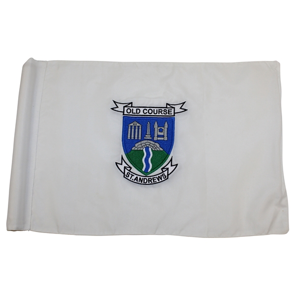 Old Course St. Andrews Embroidered Crest Logo Flag
