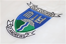 Old Course St. Andrews Embroidered Crest Logo Flag