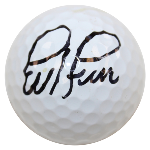 Ed Fiori Signed Personal Used Golf Ball From 1996 Quad City Win Over Tiger  - Bob Burns Collection JSA ALOA