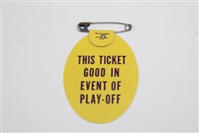 1965 Masters Tournament SERIES Badge #5919 - Jack Nicklaus Winner