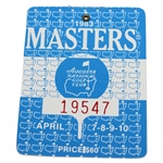 1983 Masters Tournament SERIES Badge #19547 - Seve Ballesteros Winner