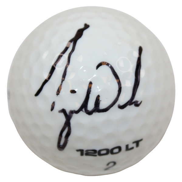 Tiger Woods Signed Wilson 1200LT Logo Golf Ball JSA FULL LETTER #BB85628