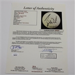 Tiger Woods Signed Wilson 1200LT Logo Golf Ball JSA FULL LETTER #BB85628