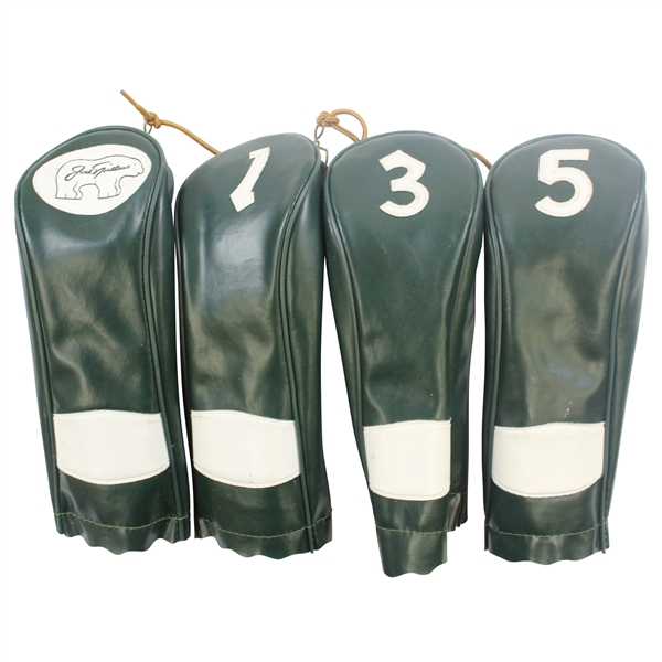 Classic Set of Four (4) Jack Nicklaus Headcovers - Great Condition
