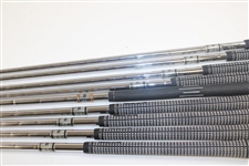 Set of PING Beryllium Copper Black Dot Irons 3-SW with BeCu Putter and #1 & #3 Woods Including PING Bag