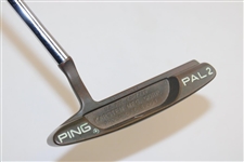 Set of PING Beryllium Copper Black Dot Irons 3-SW with BeCu Putter and #1 & #3 Woods Including PING Bag