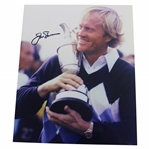 Jack Nicklaus Signed Claret Jug 8x10 Photo JSA ALOA