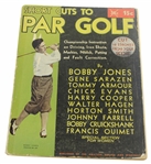 Vintage 1931 Short Cuts to Par Golf Book by Bobby Jones, Sarazen, Armour, Evans, & others