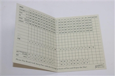 Ray Floyd Signed Kiawah Island The Ocean Course Official Scorecard JSA ALOA