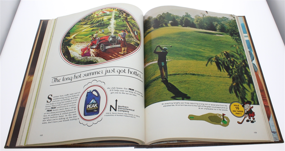 1978 PGA Championship Program - Oakmont CC Hardcover and Bound - John Mahaffey Win