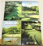 (10) US Open Championship Official Programs - 1988-1995, 1998, & 2000