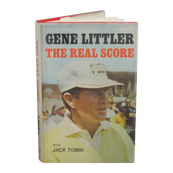 1976 Gene Littler: The Real Score Signed by Gene Littler - in Dust Jacket