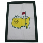 Gary Player Signed Undated Masters Garden Flag with Years Won & 52 Times Notation