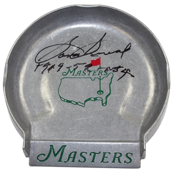 Sam Snead Signed Masters Pewter Putting Cup with Years Won Notation JSA ALOA