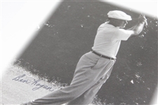 Ben Hogan Signed 8x10 Jules Alexander Photo Print - Follow Through JSA ALOA
