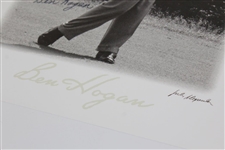 Ben Hogan Signed 8x10 Jules Alexander Photo Print - Follow Through JSA ALOA