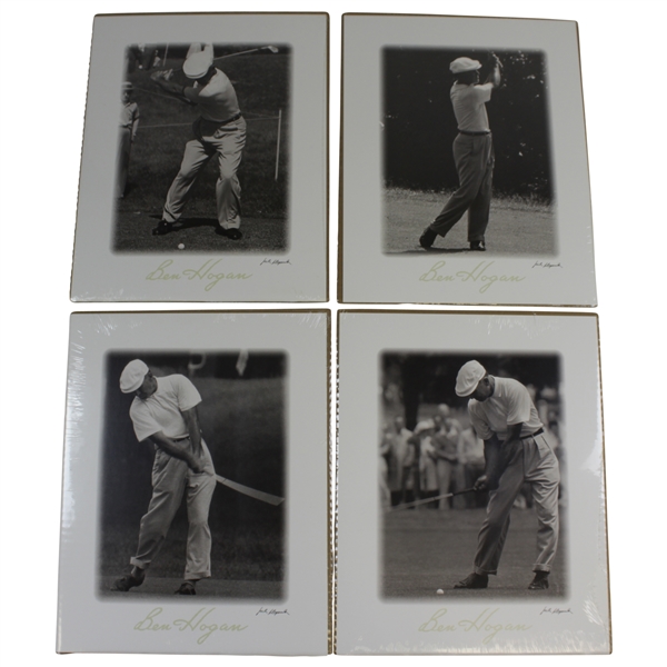 Four (4) Photo Ben Hogan Swing Sequence by Jules Alexander