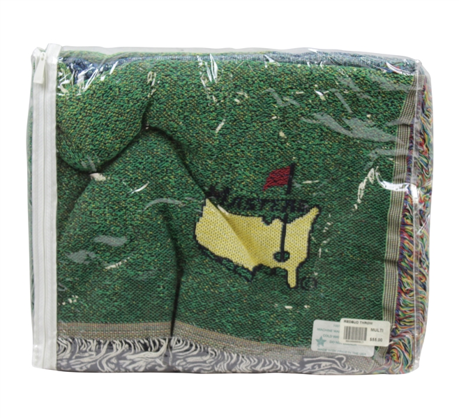 Classic Masters Tournament "Redbud" Throw Blanket New In Original Package