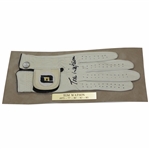 Tom Watson Signed Mounted FootJoy White LH Golf Glove with Nameplate JSA ALOA