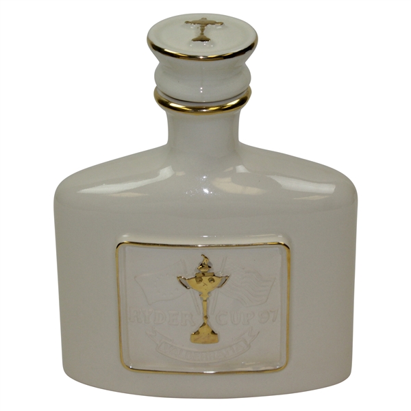 1997 Ryder Cup Valderrama Golf Club Decanter By Artist Bill Waugh