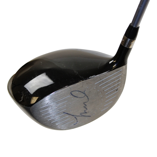 Michelle Wie Signed Nike SQ 460 9s Driver with Lead Tape & Written Notes on Head JSA ALOA