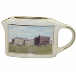 St. Andrews Clubhouse Circa 2000  Millenium Collection Thin Pitcher - 1900-2000 by Artist Bill Waugh