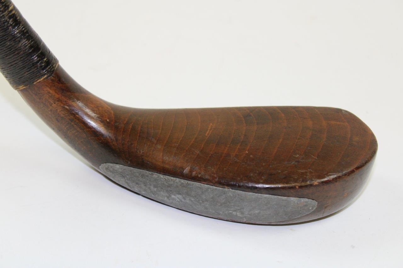 Lot Detail - Early 1800's Putter Made of Fruitwood & 