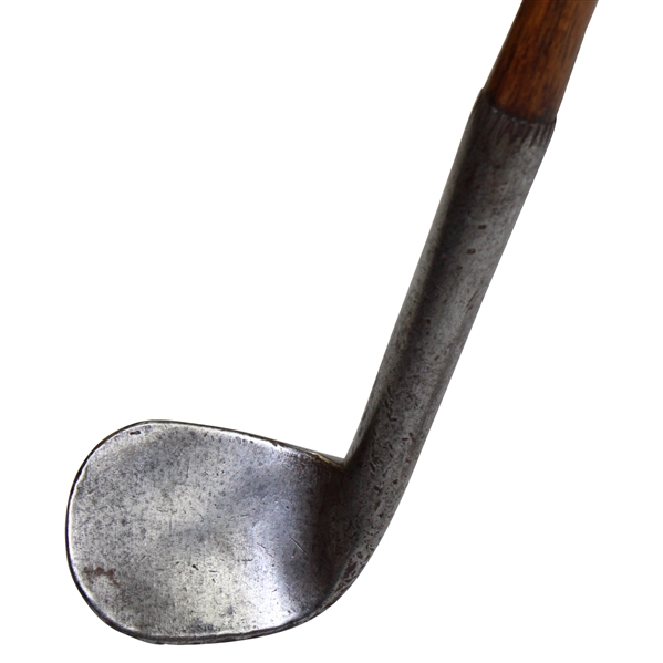 Mid 1800s Unknown Maker Rut Iron with Owners Initials A.M. Shaft Stamp